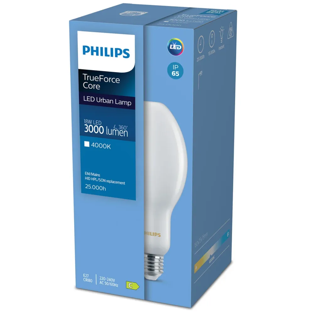 Philips Lyskilder|TForce Core LED E27 3000 lm