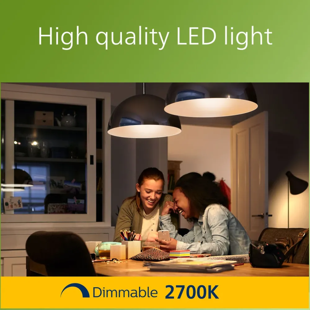 Philips Lyskilder|Ultra Efficient E27 Dimbar LED-pære 840 lm