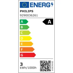 Philips Lyskilder|Ultra Efficient E14 Kuleformet LED-pære 485 lm