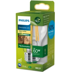 Philips Lyskilder|Ultra Efficient E27 LED-lampe 840 lm