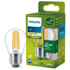 Philips Lyskilder|Ultra Efficient E27 LED-pære 485 lm