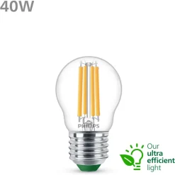 Philips Lyskilder|Ultra Efficient E27 LED-pære 485 lm
