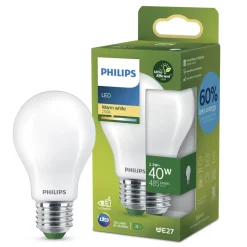 Philips Lyskilder|Ultra Efficient E27 LED-pære 485 lm