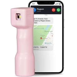 Plegium Reiseeffekter|Overfallsalarm|Smart forsvarsspray med Bluetooth