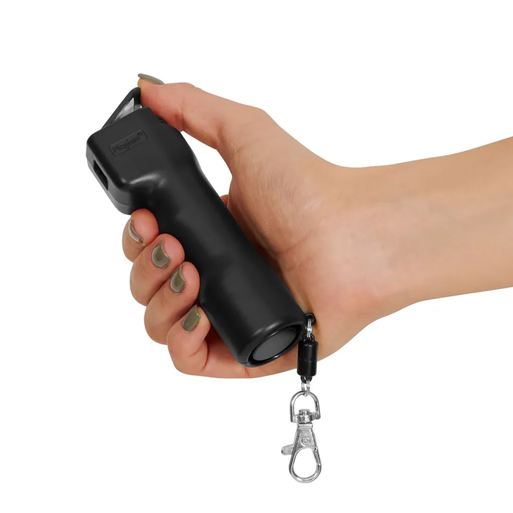 Plegium Reiseeffekter|Overfallsalarm|Smart forsvarsspray med Bluetooth