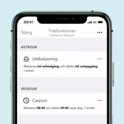 Plejd Fjernstrømbryter|Elektronikk|REL-01-2P relé med 1- og 2-polig bryting