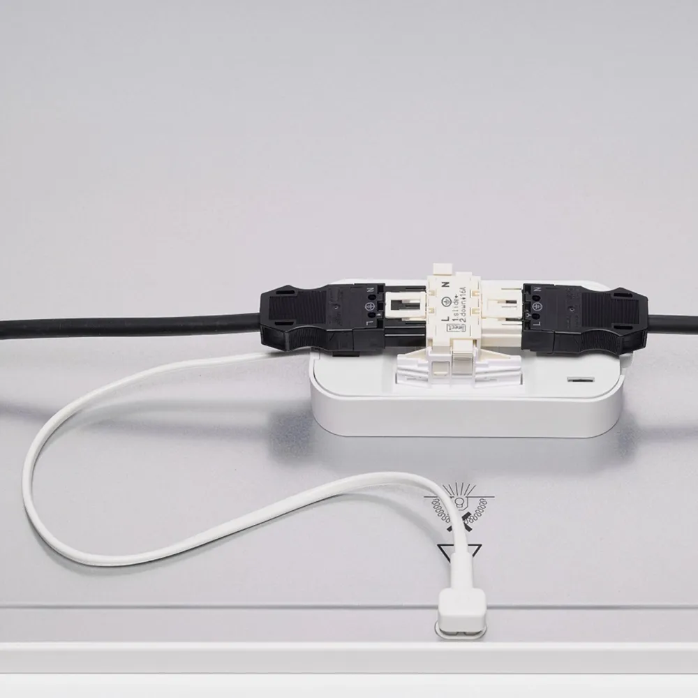Plejd Kabelhåndtering|Elektrisk Installasjon|Tilkoblingsboks CTN-02 for Linect-system