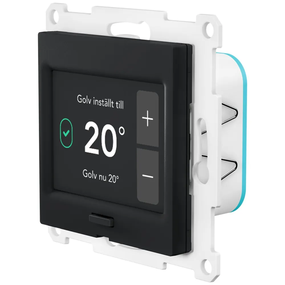 Plejd Sterkstrøm|Temperaturkontroll|TRM-01 smart termostat for gulvvarme (Studio)