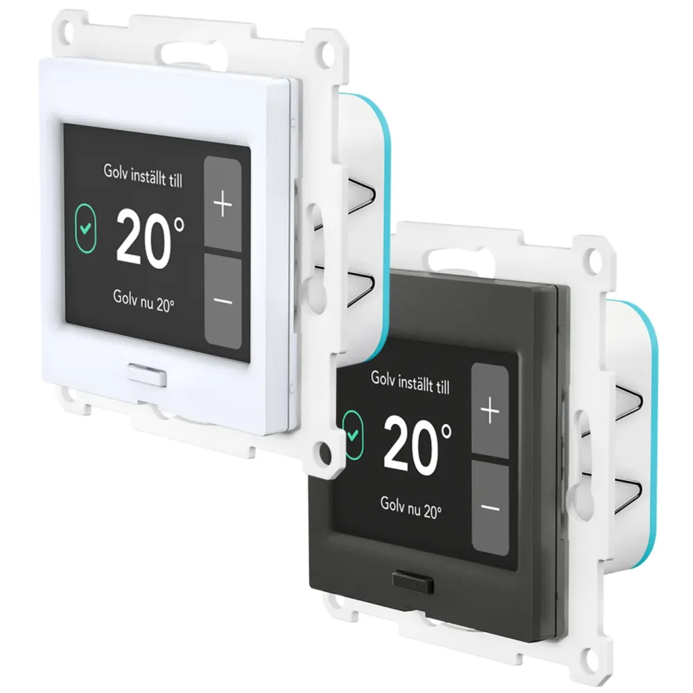 Plejd Sterkstrøm|Temperaturkontroll|TRM-01 termostat for elektrisk gulvvarme (Exxact)