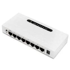 Plexgear Kablet Nettverk|CA104 Gigabitswitch 8-porter Gen.2