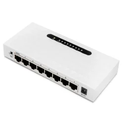 Plexgear Kablet Nettverk|CA104 Gigabitswitch 8-porter Gen.2