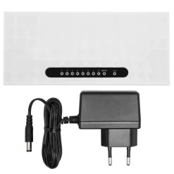 Plexgear Kablet Nettverk|CA104 Gigabitswitch 8-porter Gen.2