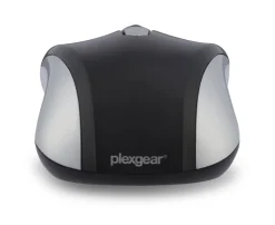 Plexgear Datamus|E5 mellomstor mus Svart