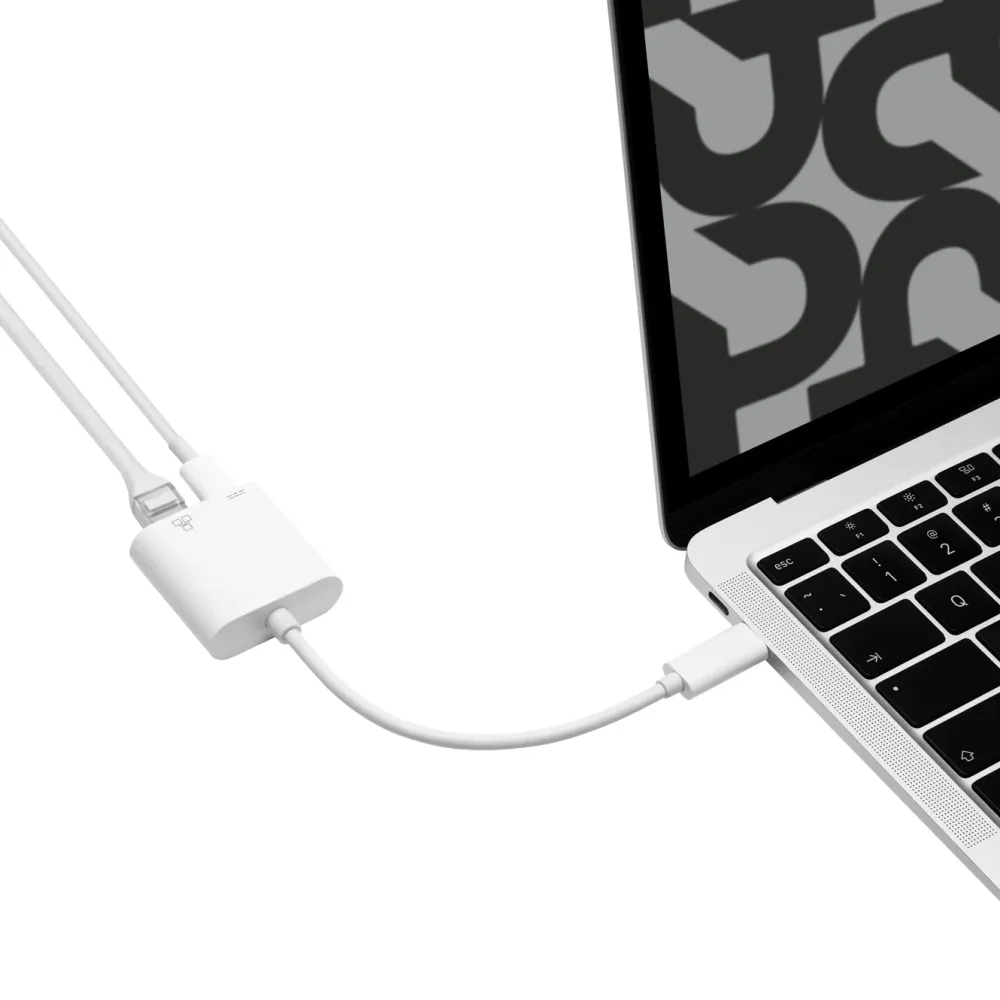 Plexgear Nettverkskort For Kablet Nettverk17|Gigabit-nettverkskort med PD-lading USB-C