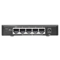 Plexgear Kablet Nettverk|Gigabitswitch med POE+ 5-porter