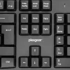 Plexgear Tastatur|Gaming Tastatur|Kablet tastatur MK101 Svart