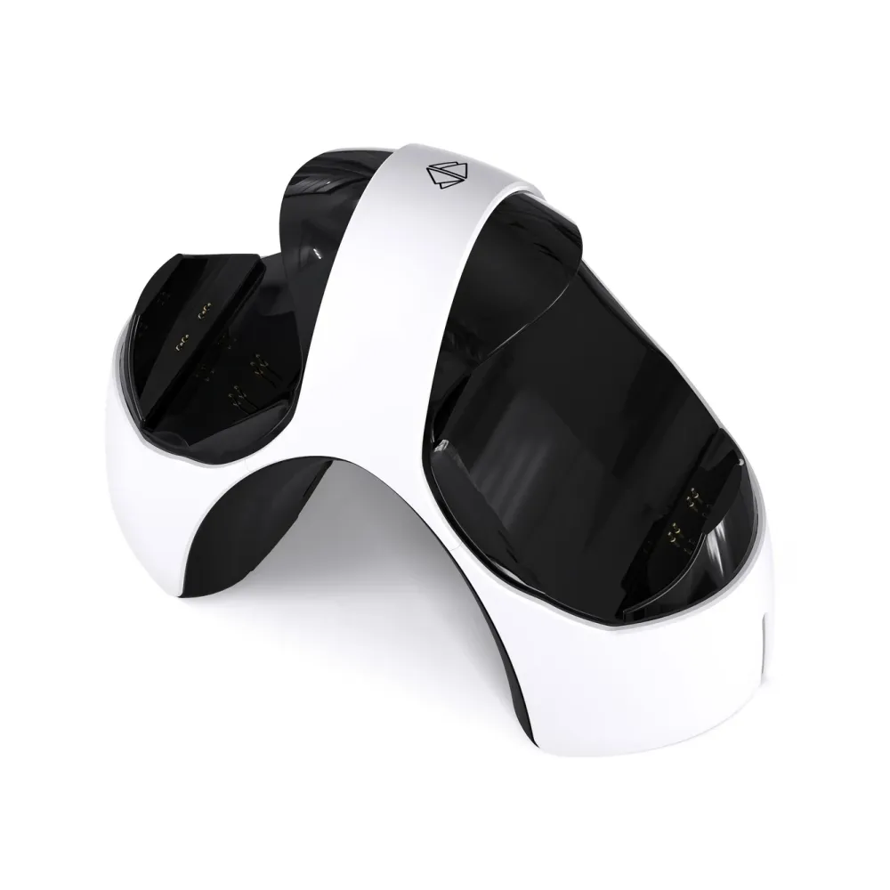 Plexgear Skjermbeskytter Og Deksel|Gamingskjermer|Ladestasjon X4 for håndkontrollere