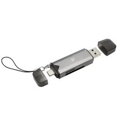 Plexgear Lagring|Tegnebrett|Minnekortleser for SD og Micro-SD