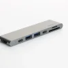 Plexgear Kabler Og Adaptere|Usb|Multiadapter for Thunderbolt 3 Space gray