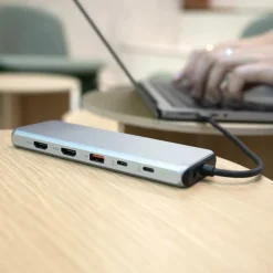 Plexgear Kabler Og Adaptere|Usb|Multiadapter for USB-C med 13 tilkoblinger