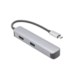 Plexgear Kabler Og Adaptere|Usb|Multiadapter for USB-C med 5 tilkoblinger