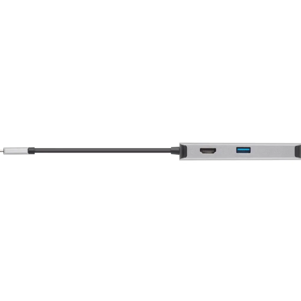 Plexgear Kabler Og Adaptere|Usb|Multiadapter for USB-C med 5 tilkoblinger