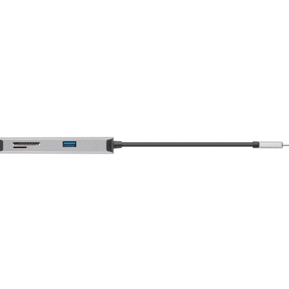 Plexgear Kabler Og Adaptere|Usb|Multiadapter for USB-C med 5 tilkoblinger
