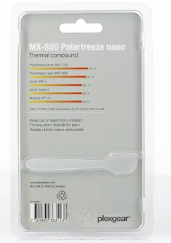 Plexgear Datamaskinkomponenter|MX-880 Polarfreeze Nano Kjølepasta 4 g