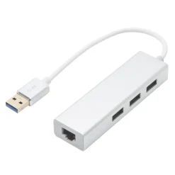 Plexgear Nettverkskort For Kablet Nettverk17|Portable 700 USB 5 Gb/s-hub og gigabit-nettverkskort