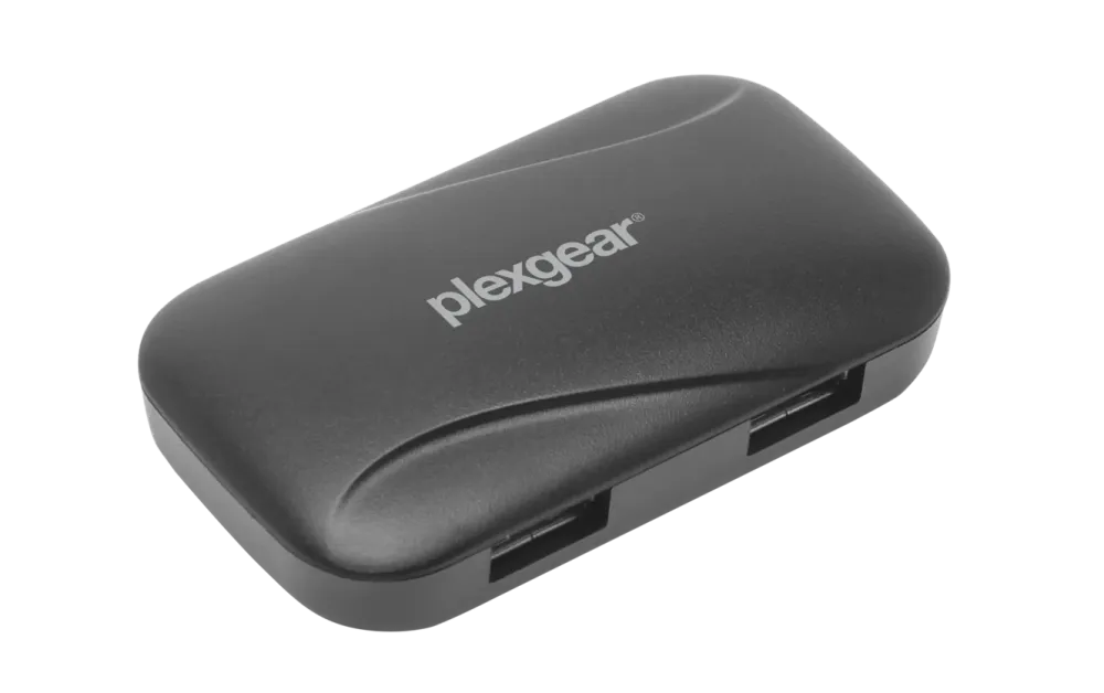 Plexgear Hjemmekontor|Kabler Og Adaptere|Portable 300 USB-hub, 4-veis