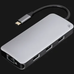 Plexgear Kabler Og Adaptere|Usb|9-ports USB-C multiadapter CB1022