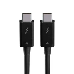 Plexgear Kabler Og Adaptere|Kabler Og Adaptere|Thunderbolt 4 USB-C-kabel 70 cm Svart