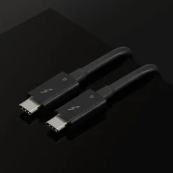Plexgear Kabler Og Adaptere|Kabler Og Adaptere|Thunderbolt 4 USB-C-kabel 70 cm Svart