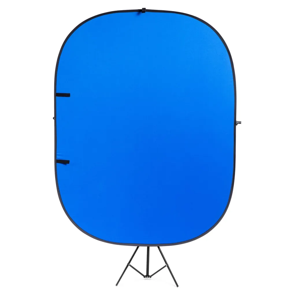 Plexgear Foto Og Video|Skjermbeskytter Og Deksel|Tofarget Green Screen med stativ 1,5x2 m
