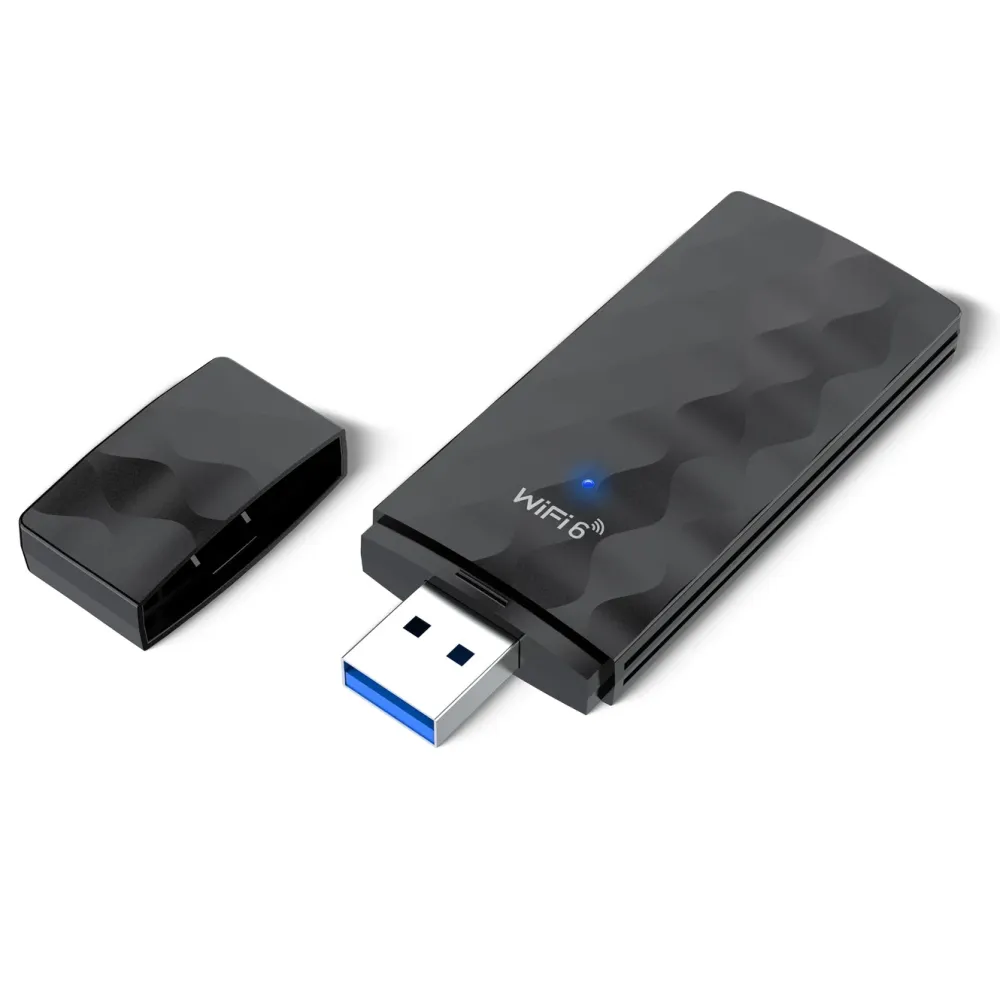 Plexgear Nettverkskort (Trådløse)|Trådløst USB-nettverkskort AX1800
