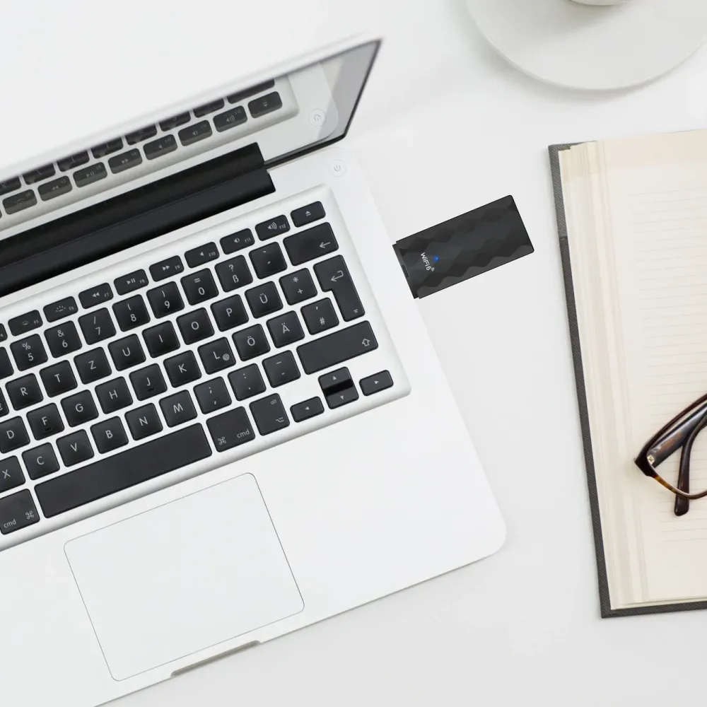 Plexgear Nettverkskort (Trådløse)|Trådløst USB-nettverkskort AX1800
