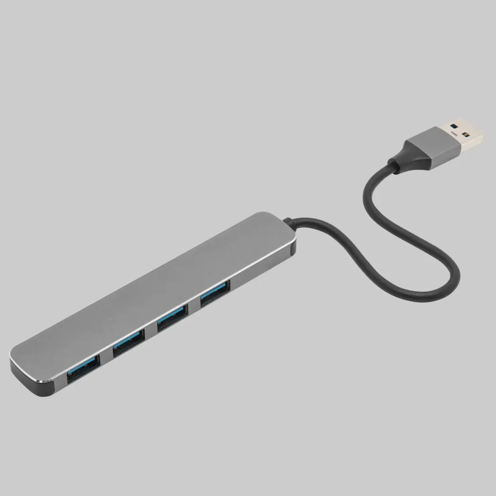 Plexgear Kabler Og Adaptere|Usb|USB-A-hub CB222 med USB-A-tilkobling 4-veis