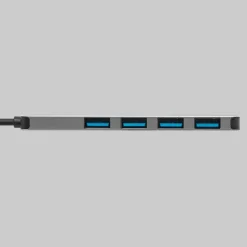 Plexgear Kabler Og Adaptere|Usb|USB-C til 4x USB-A-adapter CB223