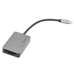Plexgear Datatilbehør|Ergonomi|USB-C UHS II Minnekortleser