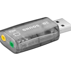 Plexgear Datamaskinkomponenter|USB-lydkort for PC