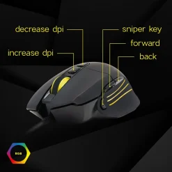 Plexgear Gaming Mus|Datamus|Z14 Gamingmus