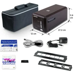 Plustek Digitaliser Lyd Og Bilde|OpticFilm 8300i SE filmskanner for 35 mm Svart