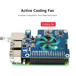 Kjell Raspberry Pi|PoE+ Hat for Raspberry Pi 5