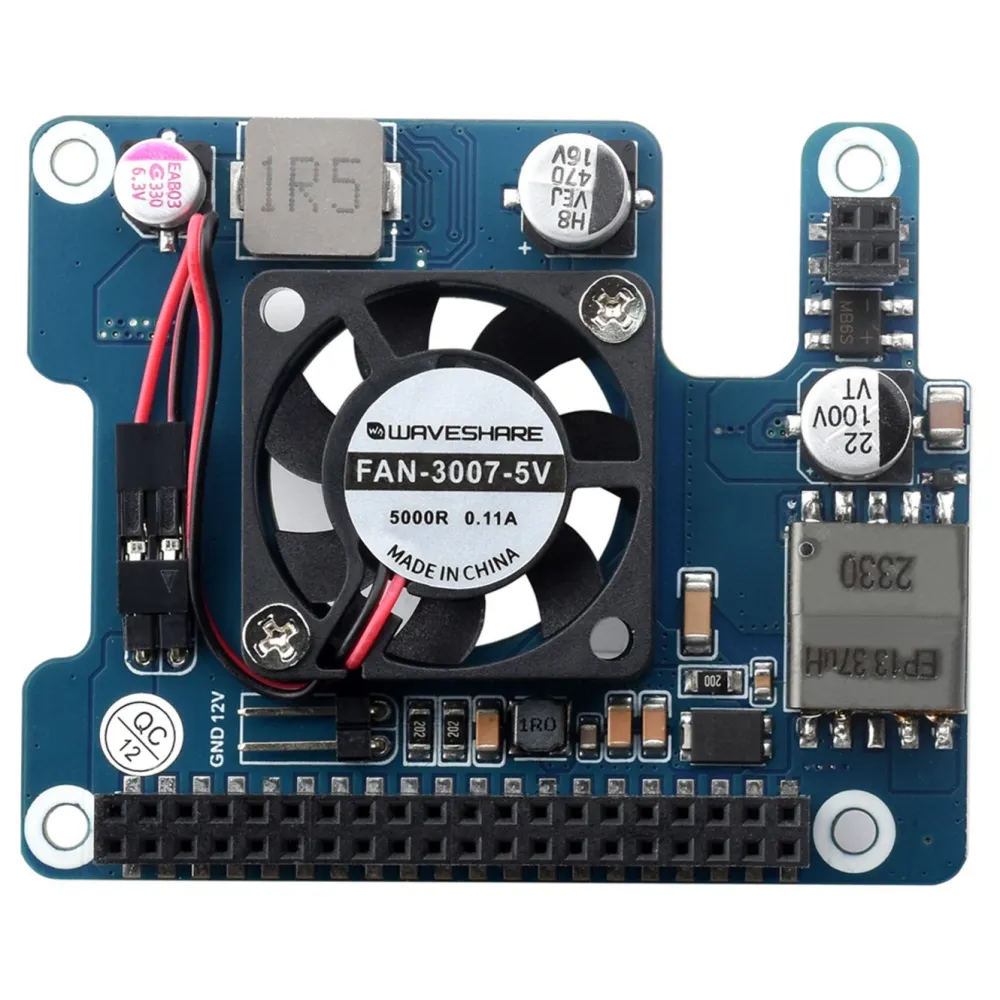 Kjell Raspberry Pi|PoE+ Hat for Raspberry Pi 5