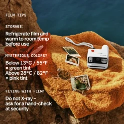 Polaroid Foto Og Video|Go Gen 3 direktefilmkamera med film Hvit