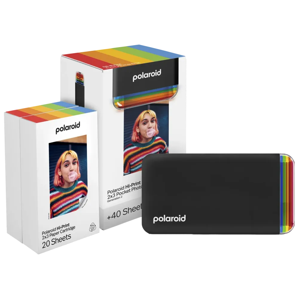 Polaroid Skrivere Og Tilbehør|Hi-Print Gen 2 Kit Portabel fotoskriver