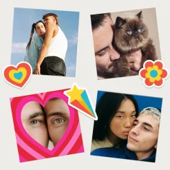 Polaroid Skrivere Og Tilbehør|Hi-Print 3×3 Photo Printer – bærbar fotoskriver + 60 ark