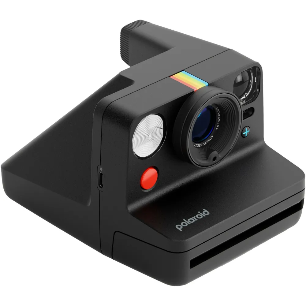 Polaroid Foto Og Video|Now+ Gen 3 Black