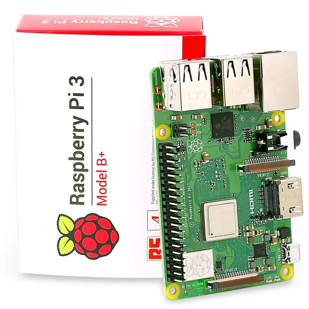 Raspberry Pi Raspberry Pi|3 Model B+ Ettkortsdatamaskin