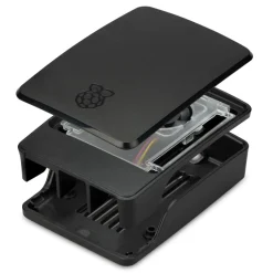 Raspberry Pi Datamus|Tilbehør Til Bærbar Pc|SC1159 Kabinett med vifte for 5 Model B